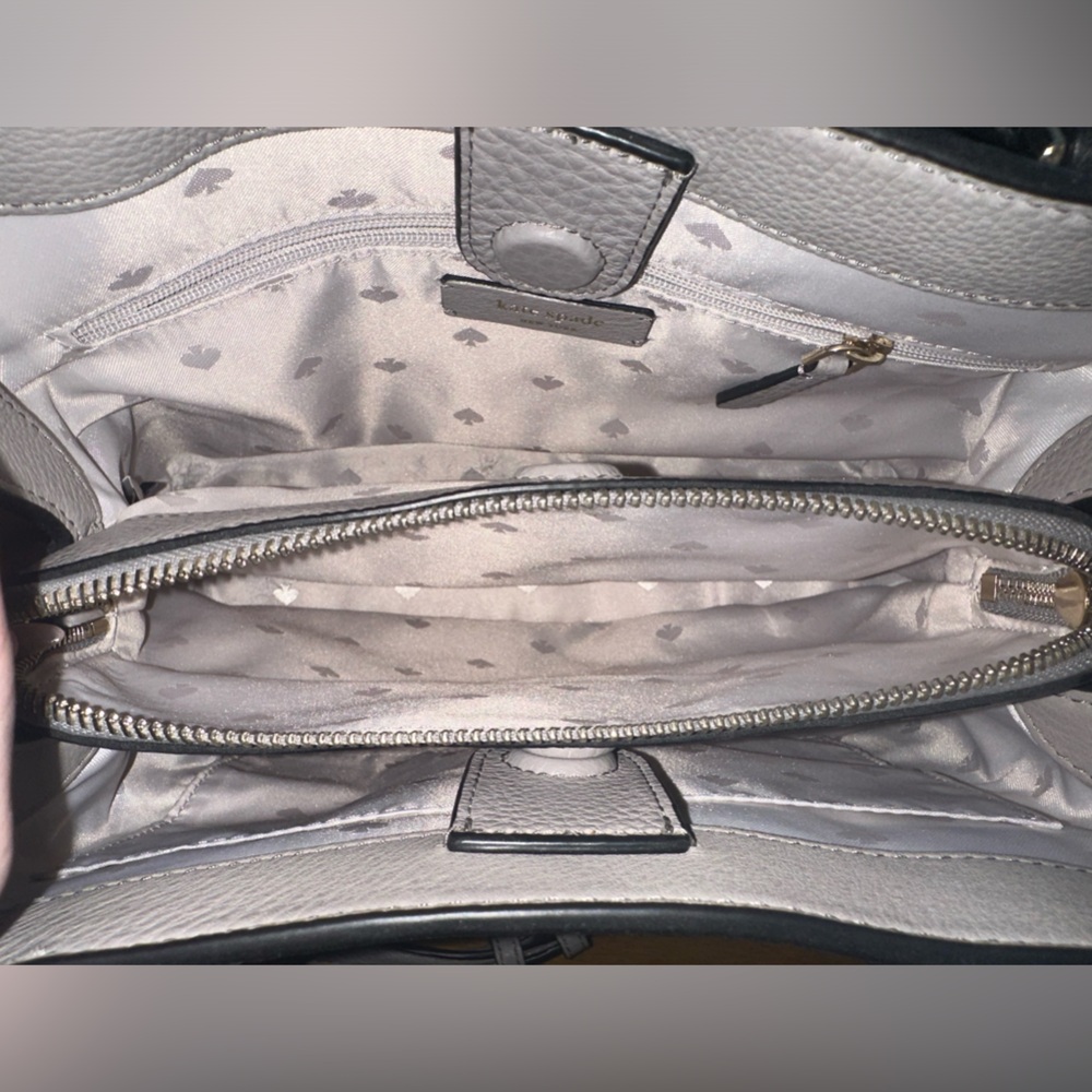 Kate Spade Taupe and White Women's Bag - Picture 4 of 10